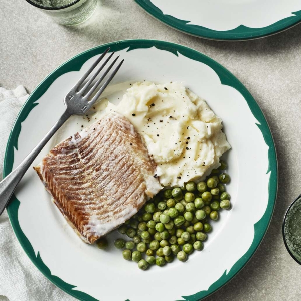 Simple, Baked Finnan Haddie