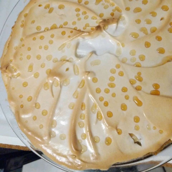 Pineapple Sour Cream Pie