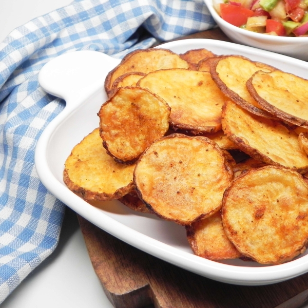 Oven-Baked Potato Slices
