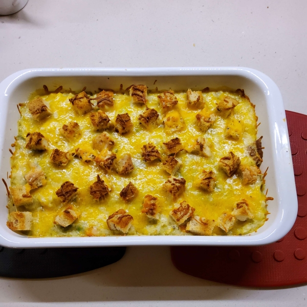 Cheesy Chicken and Rice Casserole