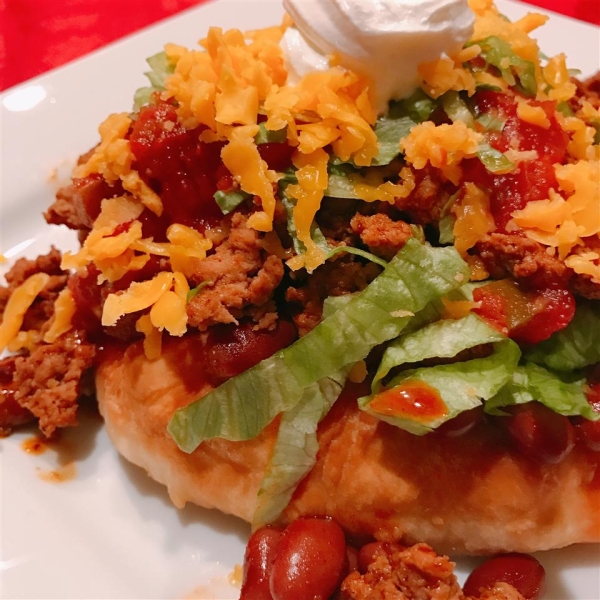 Indian Fry Bread (Navajo Tacos)