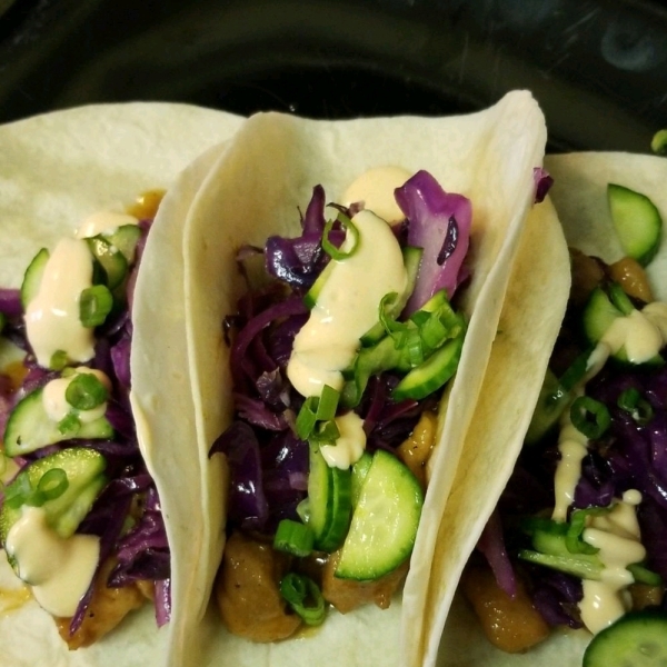 Chicken Thigh Bulgogi Tacos