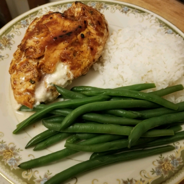 Brie and Sage Stuffed Chicken