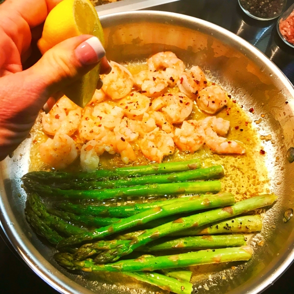 One-Pan Keto Shrimp and Asparagus