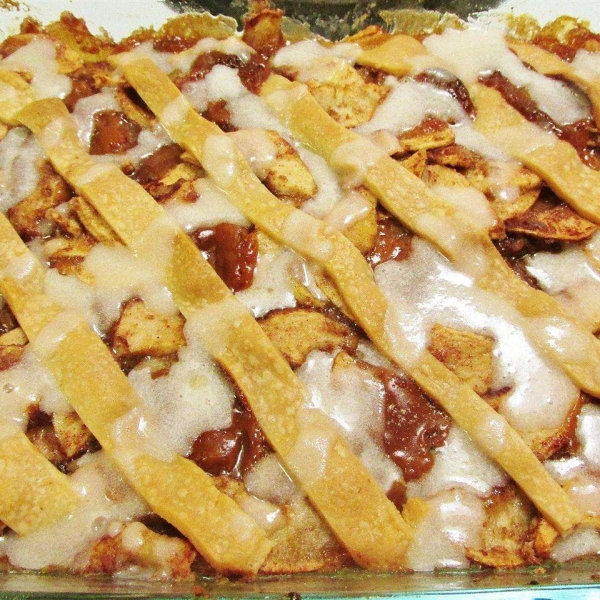 Loaded Caramel Apple Bars