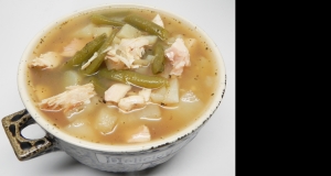 Smoked Turkey Wing Soup