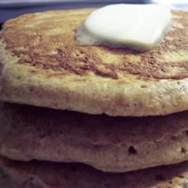 Wheat Germ Whole-Wheat Buttermilk Pancakes
