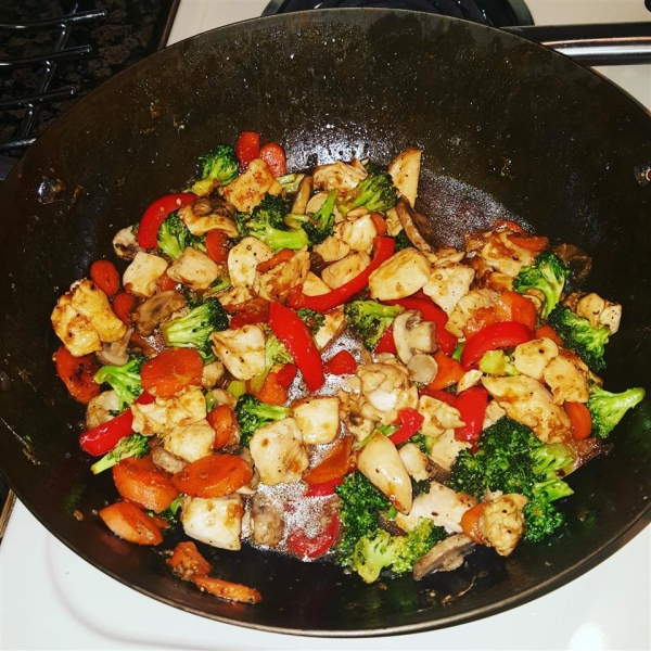 Kim's Stir-Fried Ginger Garlic Chicken