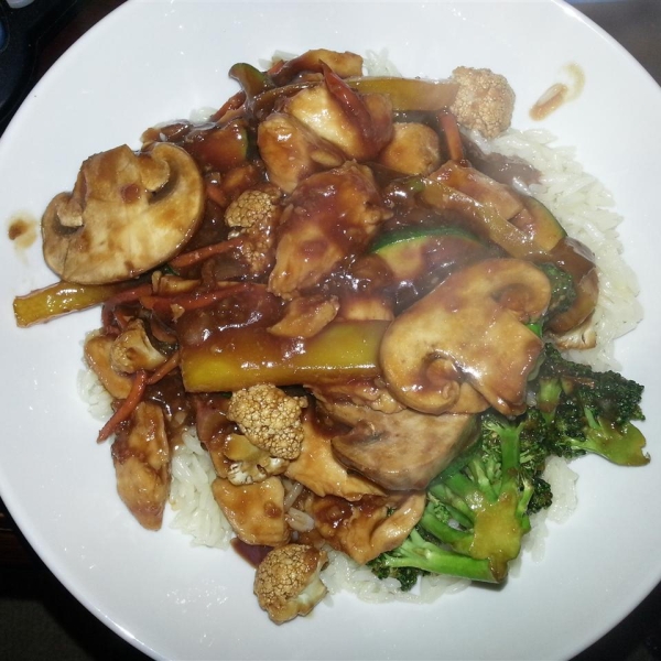 Kim's Stir-Fried Ginger Garlic Chicken