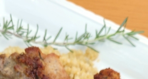 Garlic Chicken with Honey and Rosemary