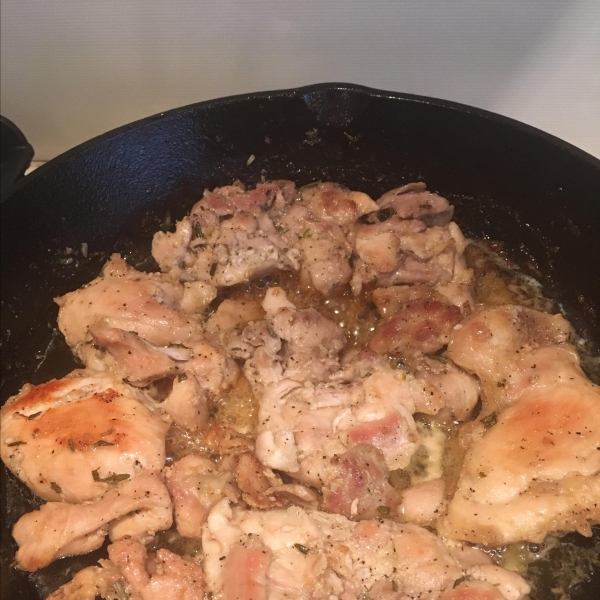 Garlic Chicken with Honey and Rosemary