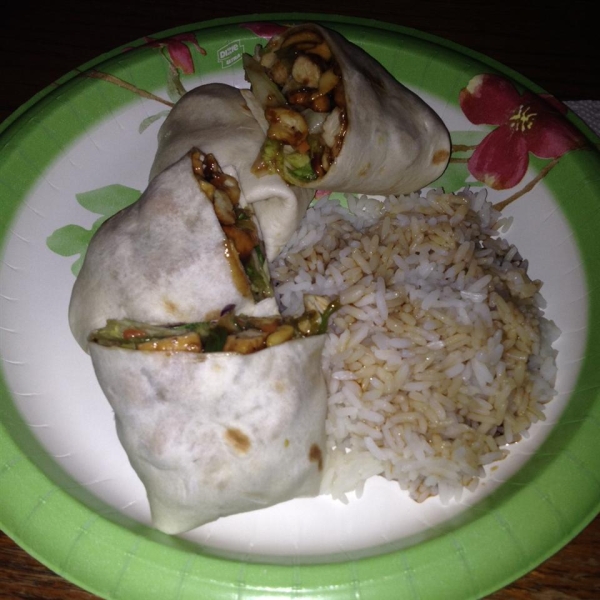 Teriyaki Chicken Wraps