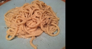 Bucatini Cacio e Pepe (Roman Sheep Herder's Pasta)