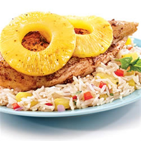 Pineapple Spiced Chicken and Rice