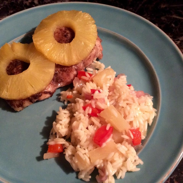 Pineapple Spiced Chicken and Rice