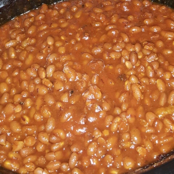 Slow-Cooked Baked Beans