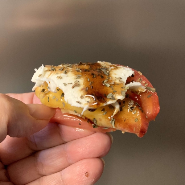 Peach and Tomato Caprese Salad