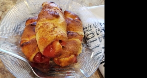 Air Fryer Cherry Cream Cheese Croissants