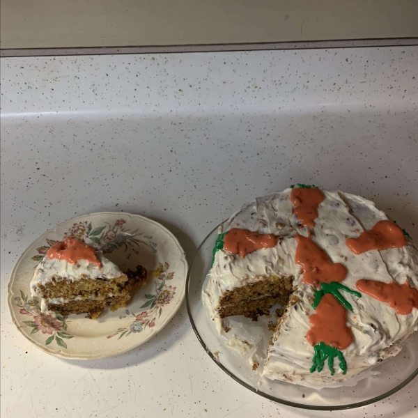 Carrot Cake with Cream Cheese Frosting