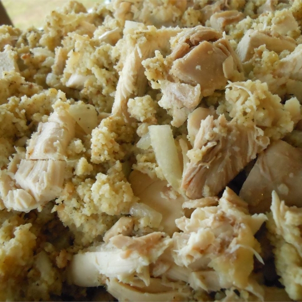 Eva Claiborne's Hen and Dressing
