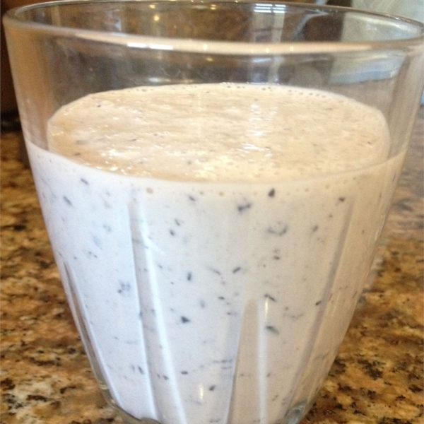 Blueberry Banana Milkshake