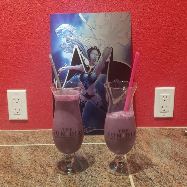 Blueberry Banana Milkshake