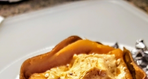 Baked Sweet Potatoes with Chipotle-Honey Butter