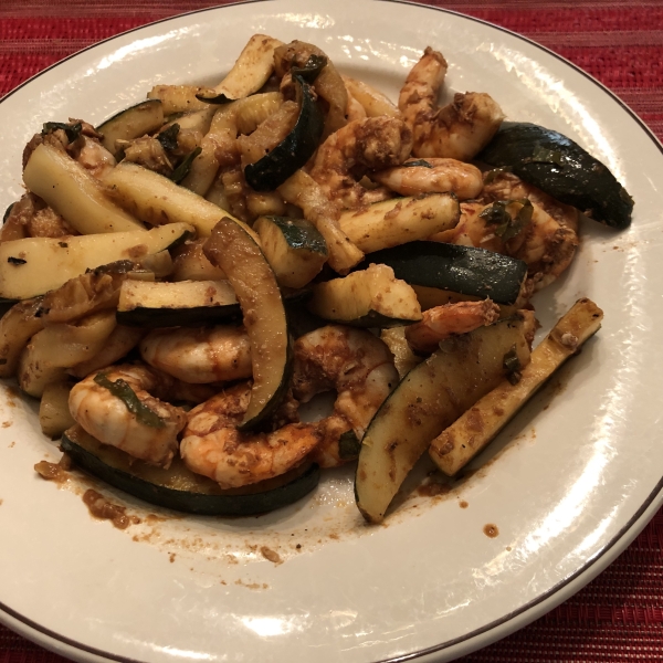 Healthier Marinated Grilled Shrimp