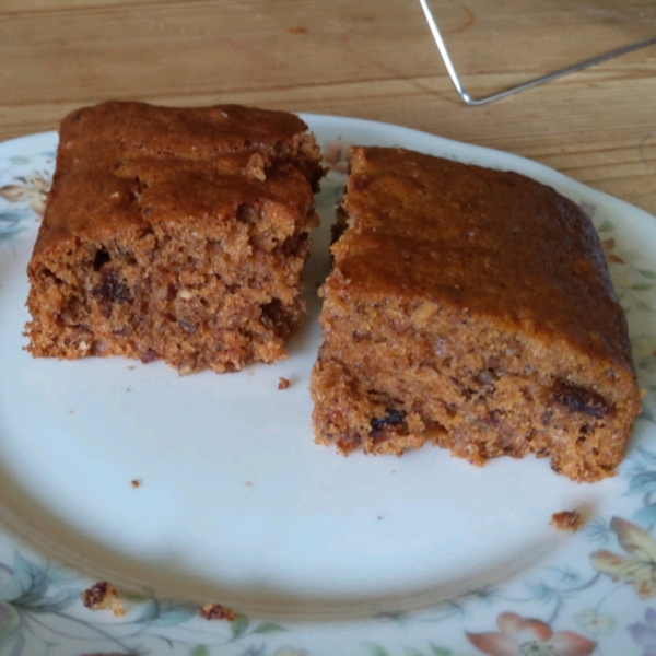 Date Nut Mayonnaise Cake