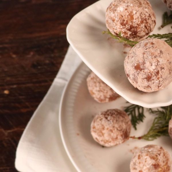 Holiday Peanut Butter Whiskey Balls