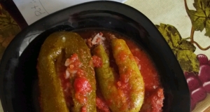 Middle Eastern Stuffed Zucchini