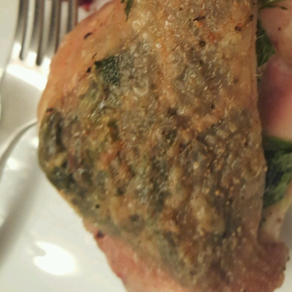 Easy Spinach and Arugula Chicken