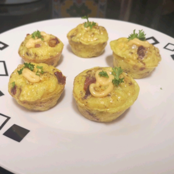 Potato and Chorizo Mini Quiches