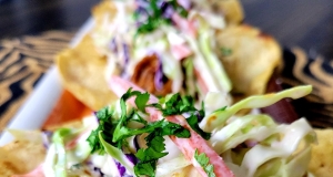 Jackfruit Tacos with Mango Slaw
