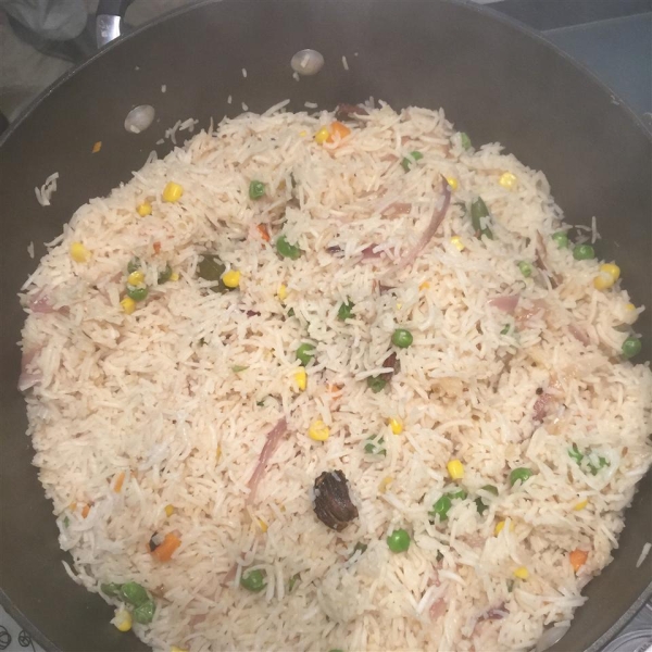 Mixed Vegetable Pulao