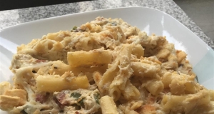 Jalapeno Popper Chicken Baked Ziti