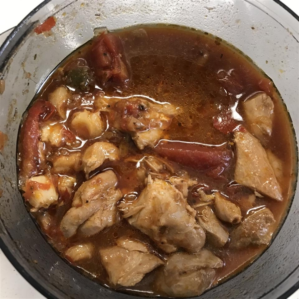 Slow Cooker Chicken Pozole Blanco