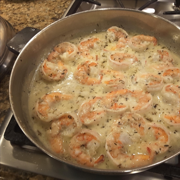Limoncello Shrimp Crostini