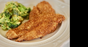 Pretzel Coated Fried Fish