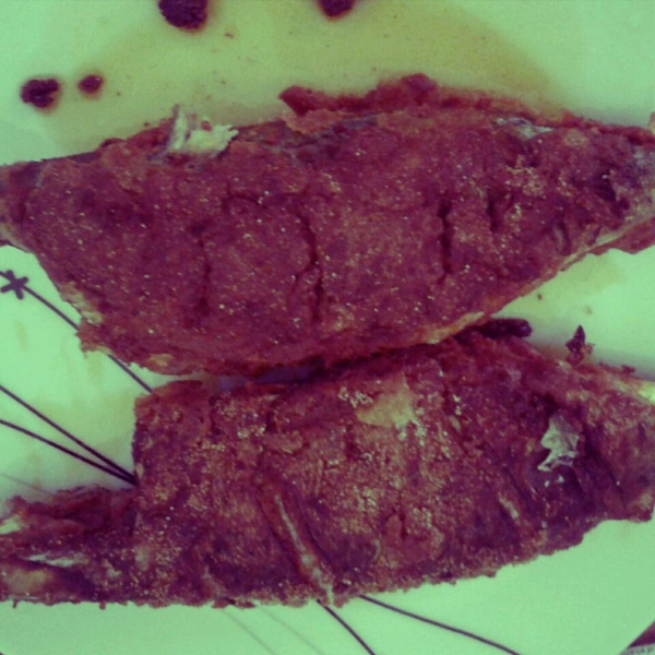 Pretzel Coated Fried Fish