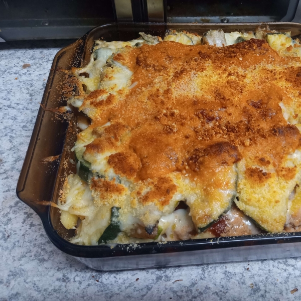 Roasted Zucchini Casserole