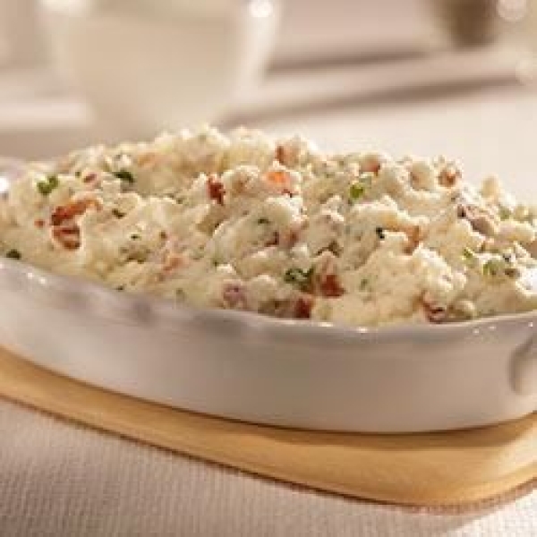Red and Blue Mashed Potatoes