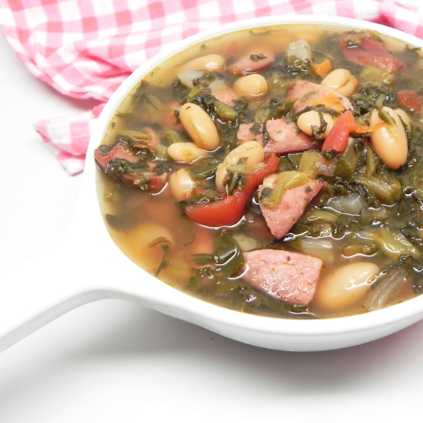 Rachel's Turnip Green Soup (Instant Pot)