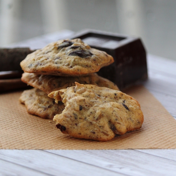 Spiced Rice Cookies with Mexican Chocolate