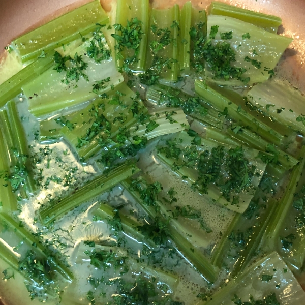 Braised Celery