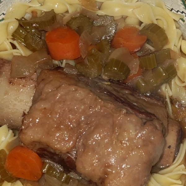 Smothered Beef Short Ribs