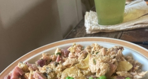 Easy Microwave Potatoes and Tuna