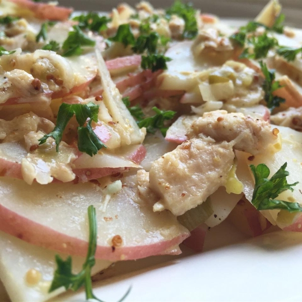 Easy Microwave Potatoes and Tuna