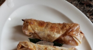 Air Fryer Apple Pie Egg Rolls