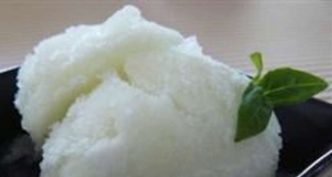 Cactus Fig and Lime Sorbet